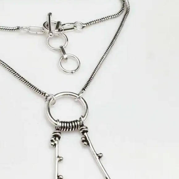 Modern Abalone Solar dangle multi-gem handmade statement Necklace - Picture 12 of 16